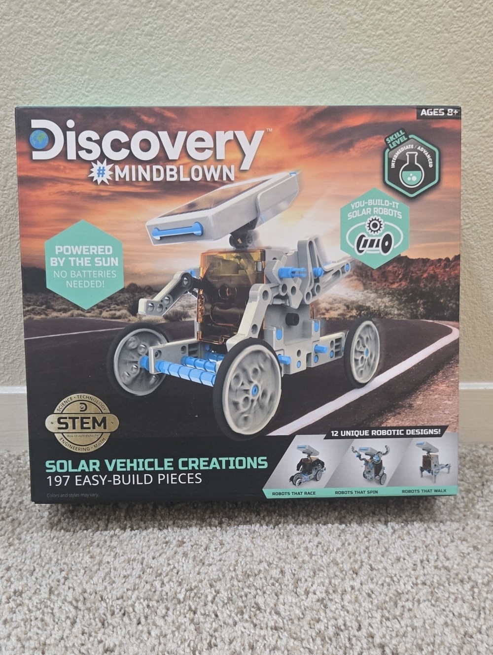 Discovery Mindblown Solar Vehicle Creations STEM Kit